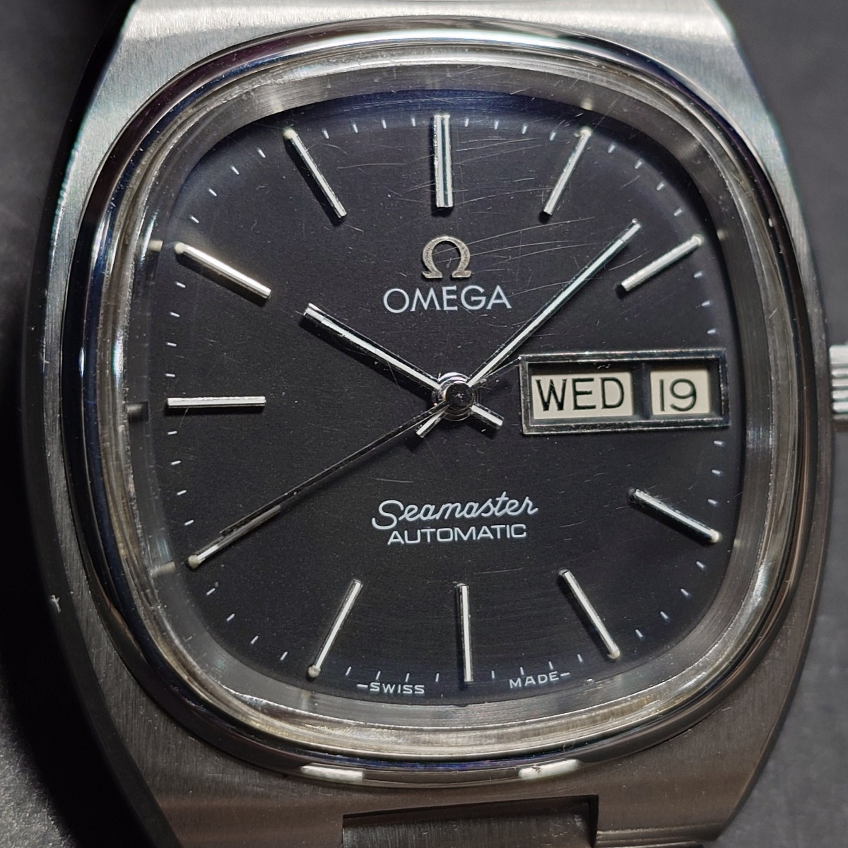 オメガ シーマスター デイデイト Ref.166.0213.1 Cal.1020 自動巻 OH済 1982年製 Omega