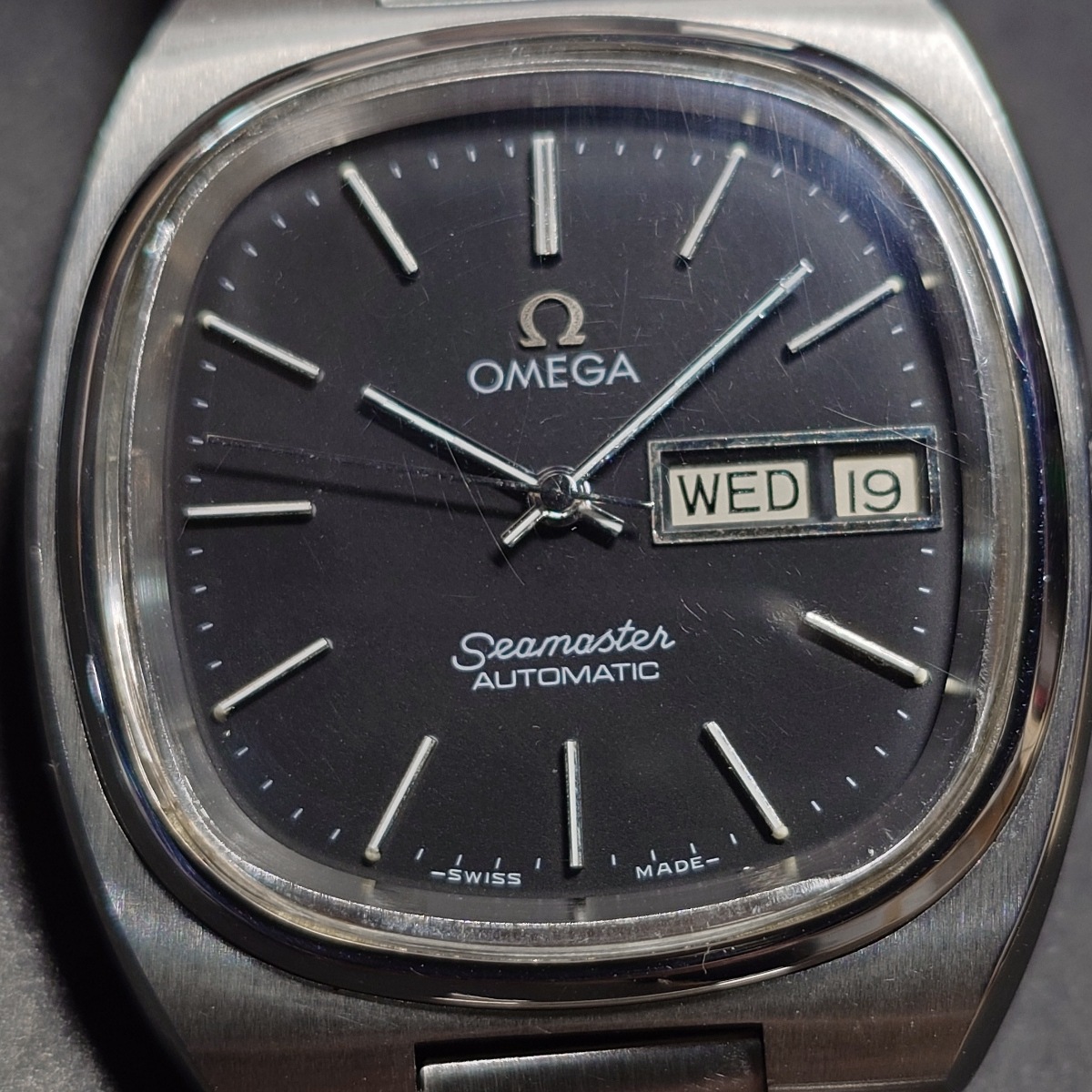 オメガ シーマスター デイデイト Ref.166.0213.1 Cal.1020 自動巻 OH済 1982年製 Omega