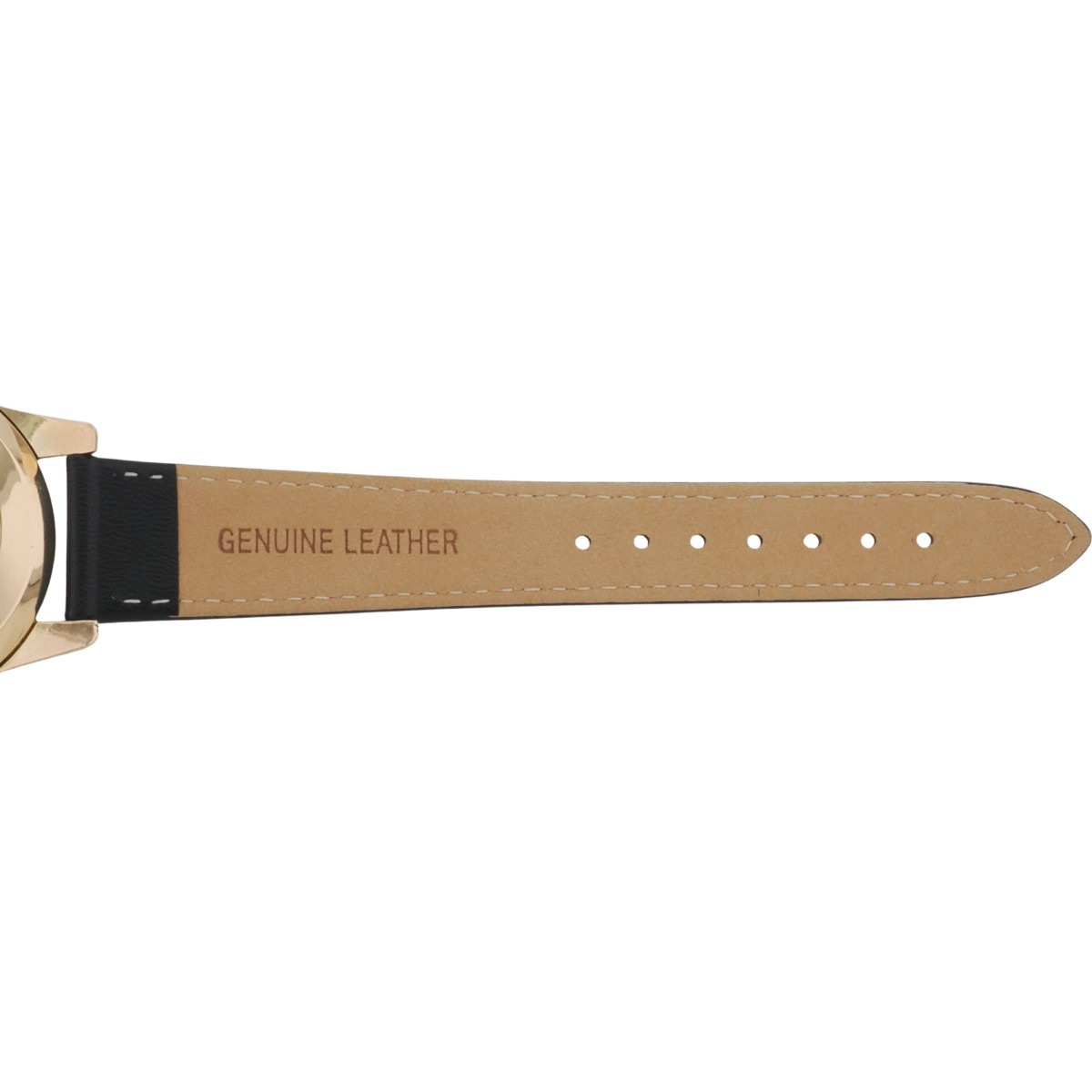 シチズン スーパージェット オートデーター AD51507081 14金張り 37.4