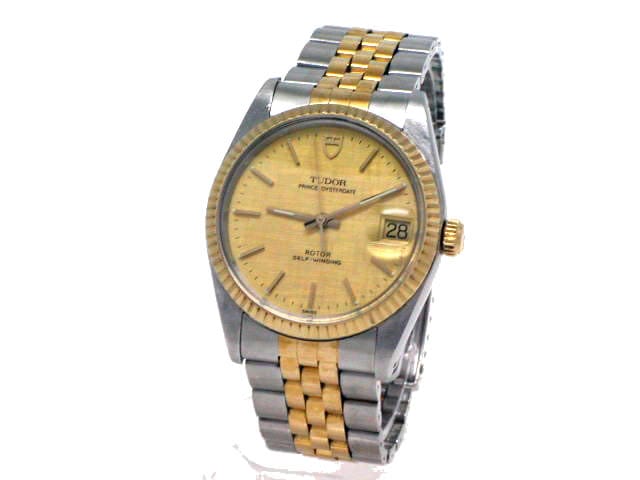 TUDOR チュードル 74033 メンズ 腕時計 自動巻 SSx18金 稼働中 TUDOR チュードル 74033 メンズ 腕時計 自動巻 SSx18金 稼働中