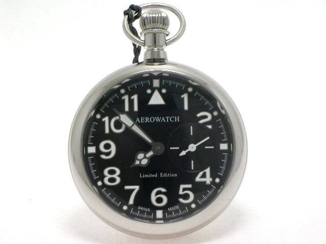 アエロ 100周年記念限定300 懐中時計 手巻 55812P001 新品