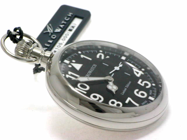 アエロ 100周年記念限定300 懐中時計 手巻 55812P001 新品