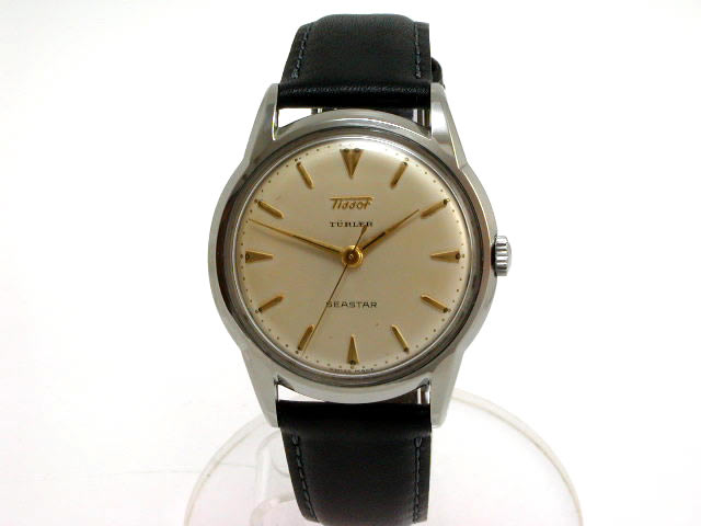 ティソ チューラ Wネーム  シースター 手巻き 1960年代