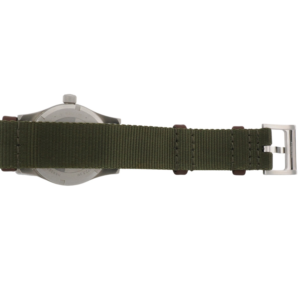 ハミルトン カーキ フィールド 33mm H69301930 ブラック文字盤 クオーツ 2025年購入 USED Hamilton