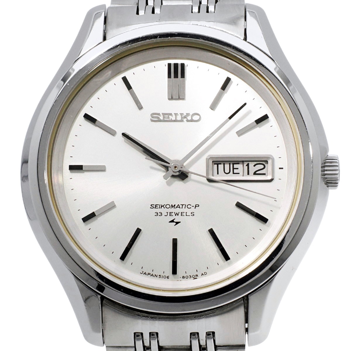 セイコー マチックP 5106-8020 デイデイト 純正ブレスレット プッシュ