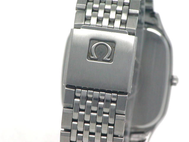 ファッション 通販 オメガ OMEGA 1980年代 クオーツ Cal.255-411 角型 シーマスター 時計