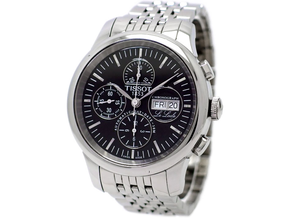 ティソ ル・ロックル クロノグラフ L168/268-1 自動巻 2010年頃 USED