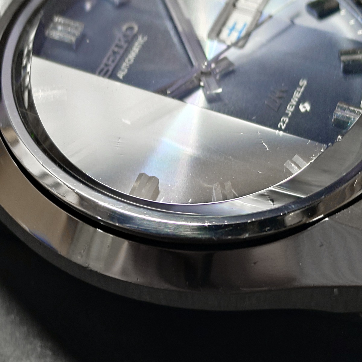 セイコー ロードマチック 5606-8061 カットガラス スクリューバック 純正ブレスレット 自動巻 OH済 昭和49年/1974年製