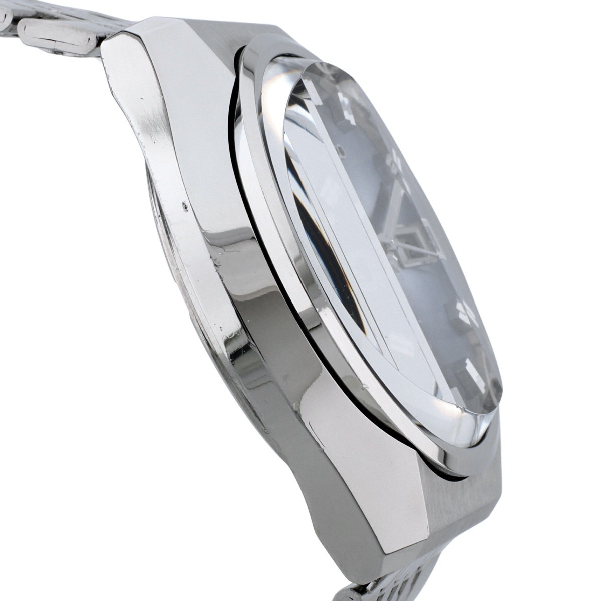 セイコー ロードマチック 5606-8061 カットガラス スクリューバック 純正ブレスレット 自動巻 OH済 昭和49年/1974年製