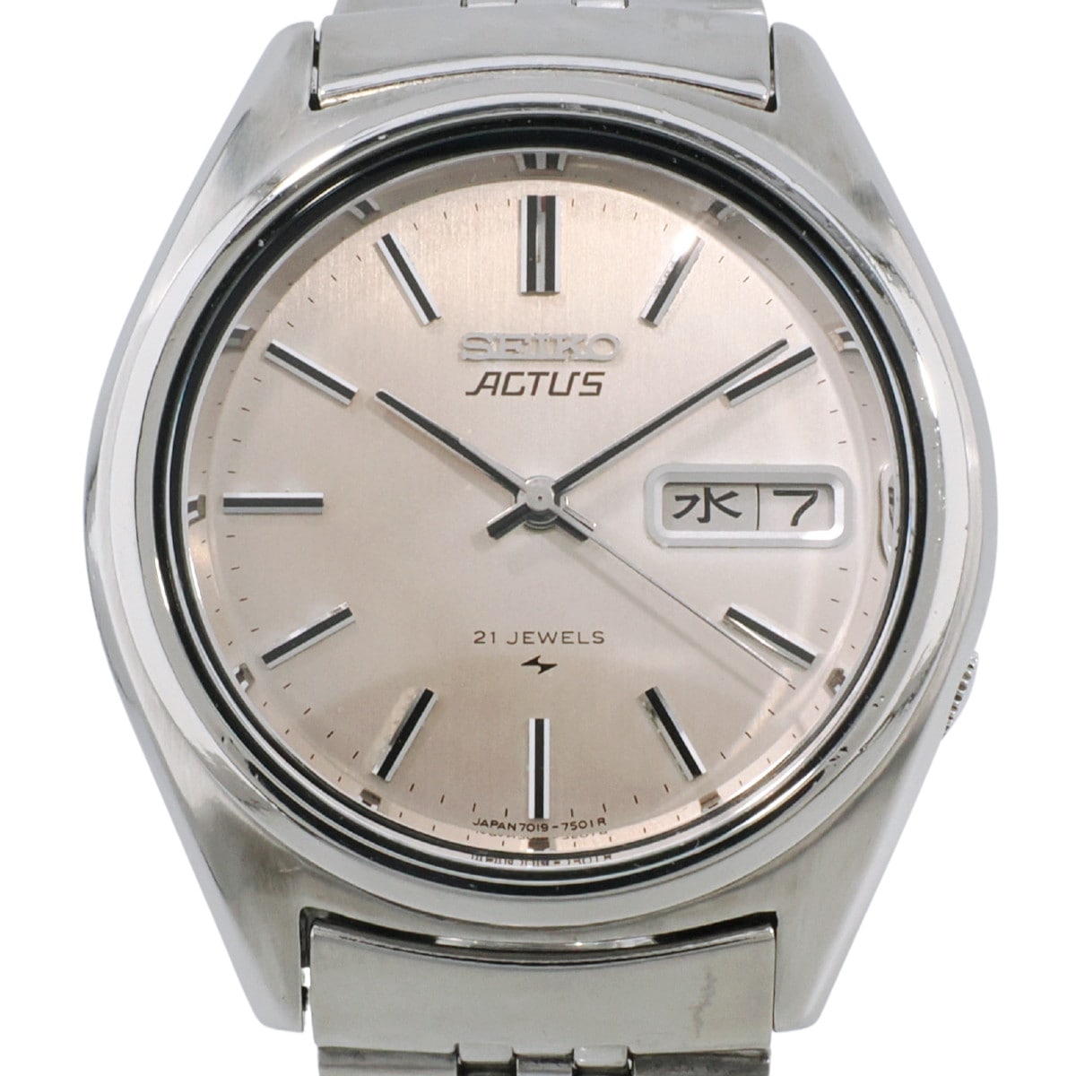 セイコー アクタス 7019-7430 純正ブレスレット 自動巻 OH済 1978年製（昭和53年）