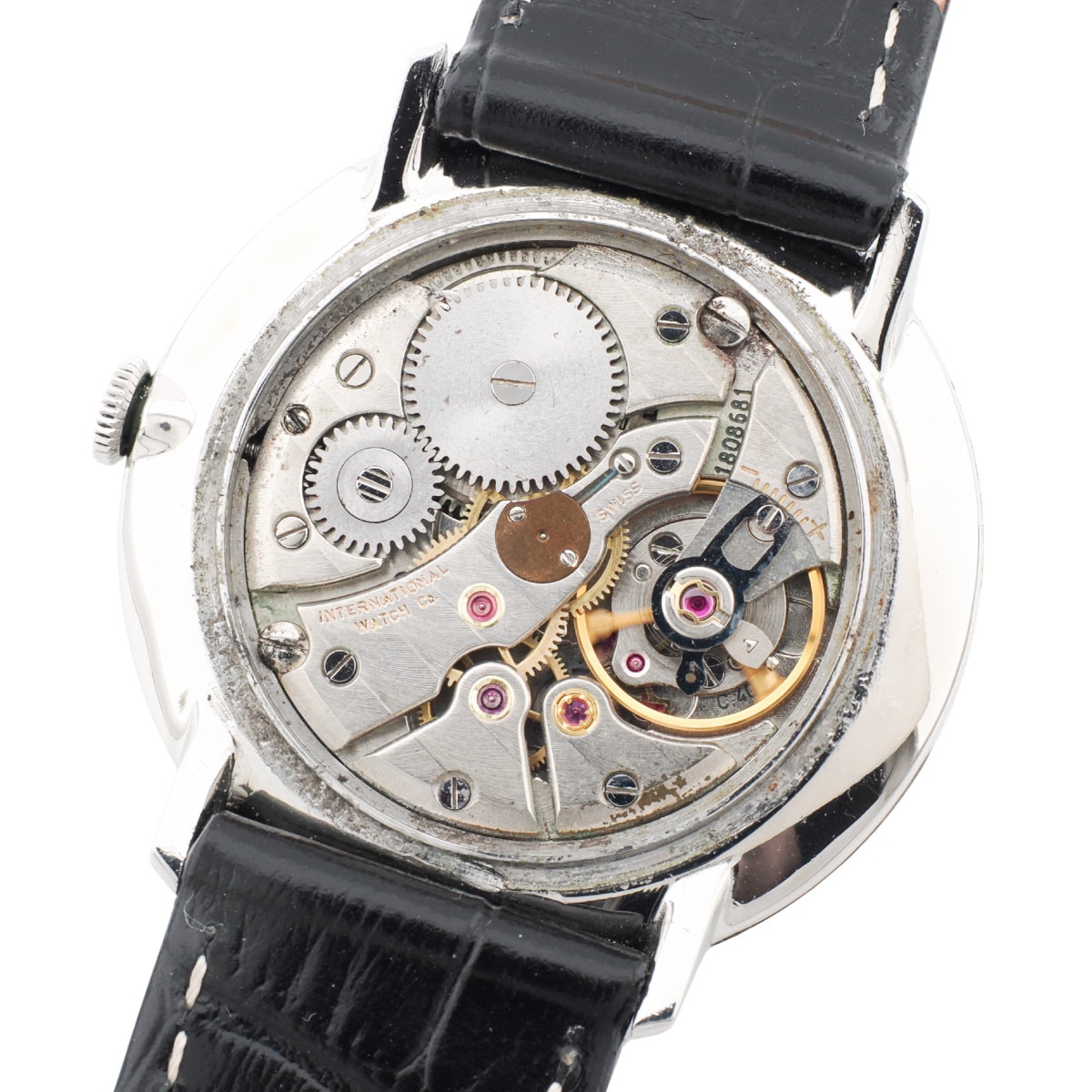 IWC Ref.1410 ローマインデックス Cal.402 手巻き OH済 1966年製