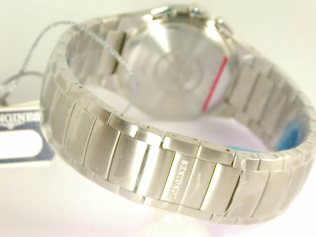 ロンジン オポジション クロノグラフ ブルーダイヤル 並行輸入新品