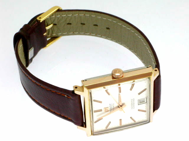 ティソ ヴィソデイト シースター 角型　自動巻 1960年代 USED