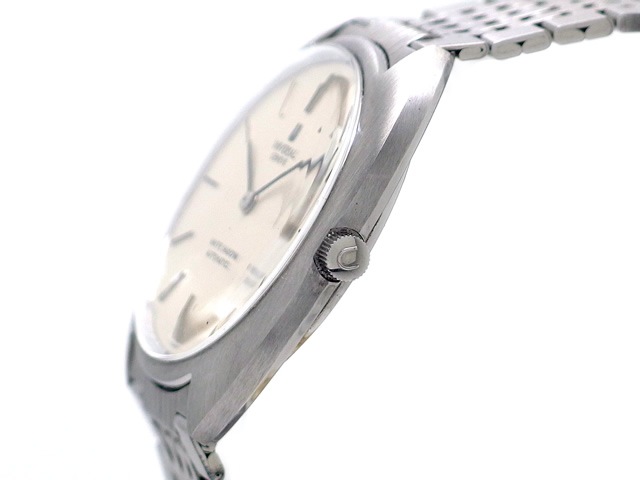 ユニバーサル・ジュネーブ ホワイトシャドウ マイクロローター 自動巻 OH済 1970年代