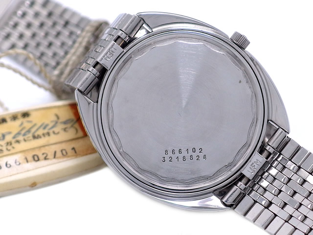 ユニバーサル・ジュネーブ ホワイトシャドウ マイクロローター 自動巻 OH済 1970年代