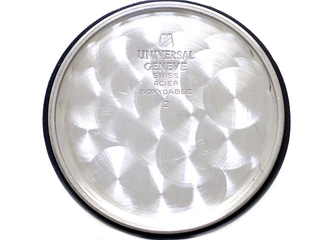 ユニバーサル・ジュネーブ ホワイトシャドウ マイクロローター 自動巻 OH済 1970年代