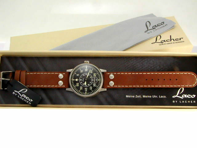 ラコ 手巻き スモールセコンド 42mm 860885 新品 Laco ラコ 手巻き スモールセコンド 42mm 860885 新品 Laco