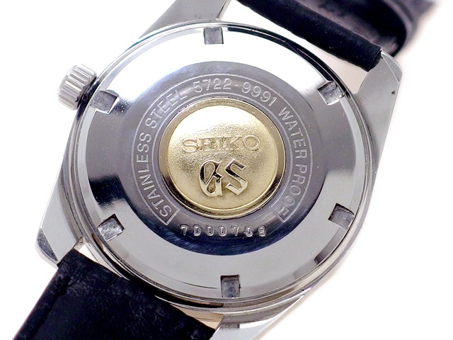 グランドセイコー 5722-9991 2ndモデル 後期型 GSメダリオン 手巻 OH済 昭和42年製 Seiko