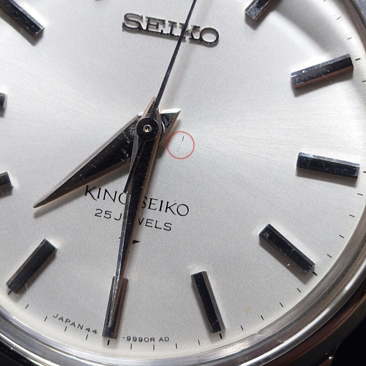 キングセイコー セカンドモデル 44-9990 後期型 Cal.44A 手巻 OH済 昭和43年/1968年製 Seiko