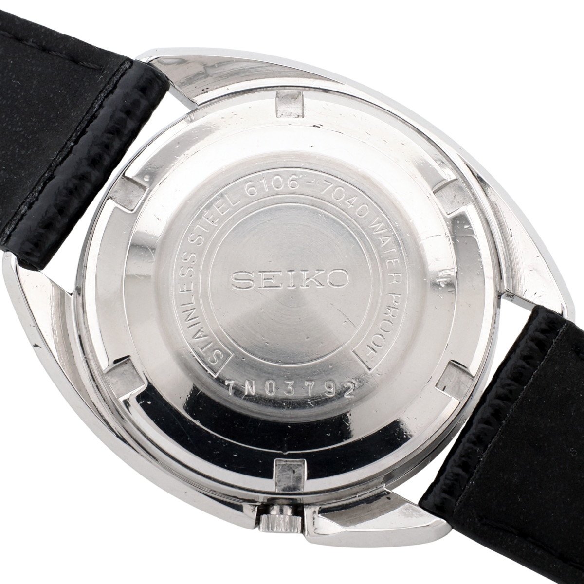 セイコー 5デラックス 6106-7040 フルーテッドベゼル 25石 自動巻 OH済 1967年製（昭和42年）