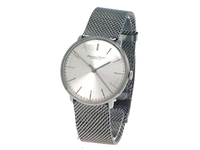 インターナショナル Cal.402手巻 OH済  純正メッシュブレス 1960年代