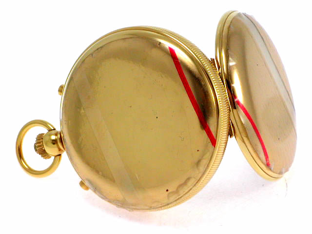 アエロ 懐中時計 クロノグラフ 手巻 42739J502 8237 BLAA　USED