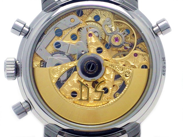 ダービー&シャルデンブラン フライバック　ラットラパン Ref.12122 自動巻 OH済 USED