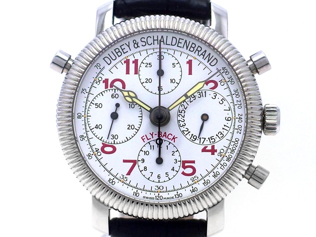 ダービー&シャルデンブラン フライバック　ラットラパン Ref.12122 自動巻 OH済 USED