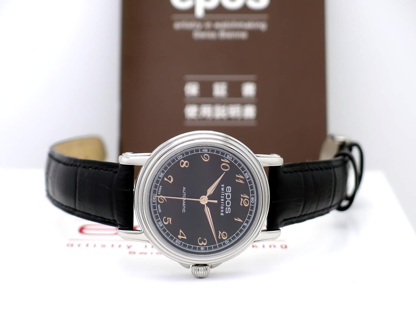 エポス エボケーション 3336ABK メンズ 自動巻 2021年購入 USED epos
