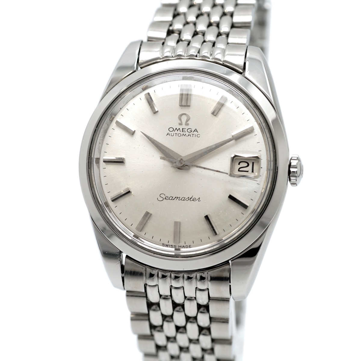 オメガ シーマスター 166.010 純正ブレスレット Cal.562 自動巻 OH済 1966年製