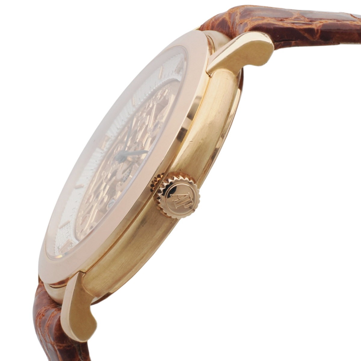 【商談中】オーデマピゲ ジュールオーデマ スケルトン 18金ピンクゴールド 15058OR.OO.A067CR.01 純正金尾錠 手巻き メーカーコンプリートサービス済 2005年製 USED