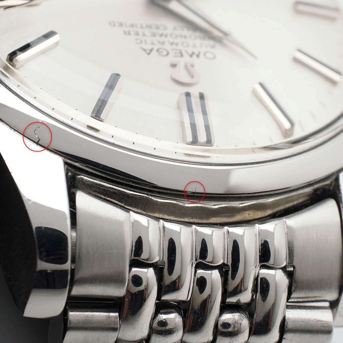 オメガ シーマスター クロノメーター 168.024 純正ブレス Cal.564 自動巻 OH済 1970年製