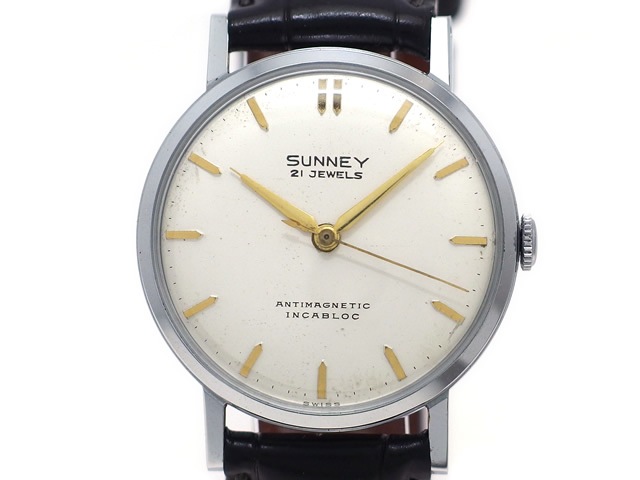 サニー 21石手巻 OH済 スイス製 1960年代 Sunney