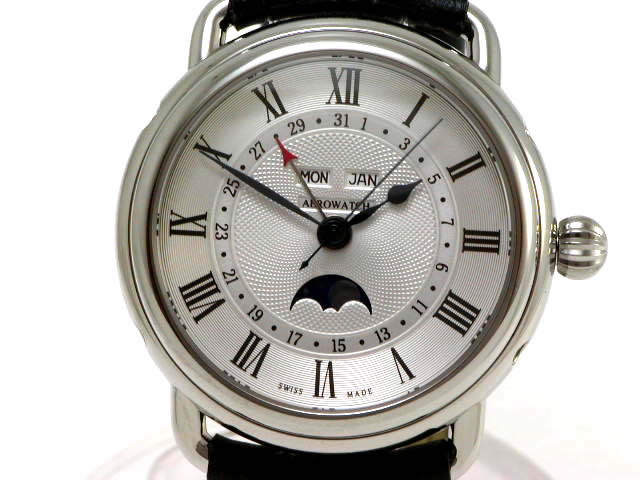 アエロ トリプルカレンダー ムーンフェイズ 自動巻 A62902 AA01　新品