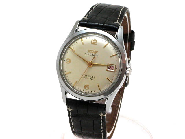 ティソ ヴィソデイト 手巻 1950年代