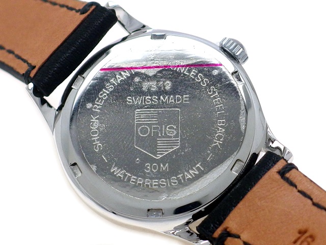 オリス Ref.7312 スモールセコンド 17石 手巻 OH済 USED
