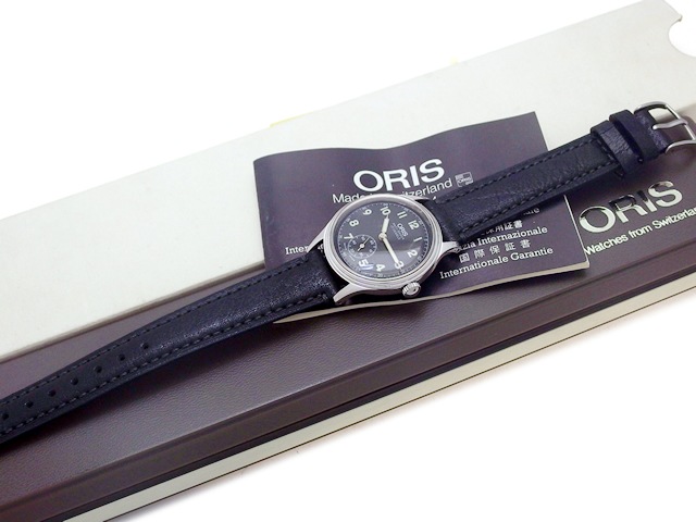 ORIS スモセコ 7312 手巻きメンズ時計 稼働品 - メルカリ