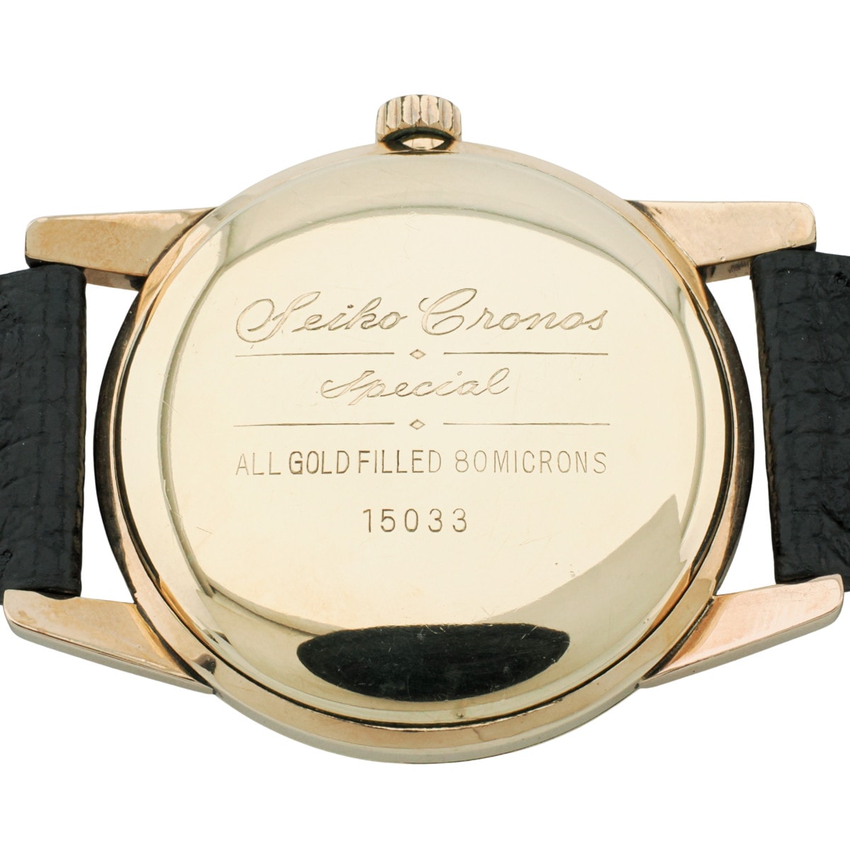 セイコー クロノス スペシャル 15033 金張り Cal.810 23石 手巻 OH済 1963年製(昭和38年)