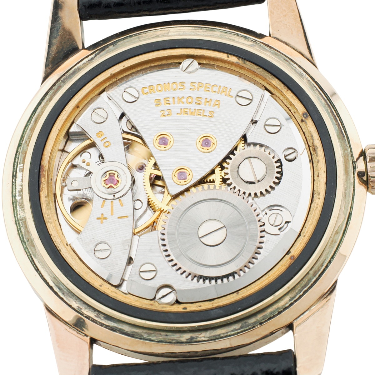 セイコー クロノス スペシャル 15033 金張り Cal.810 23石 手巻 OH済 1963年製(昭和38年)