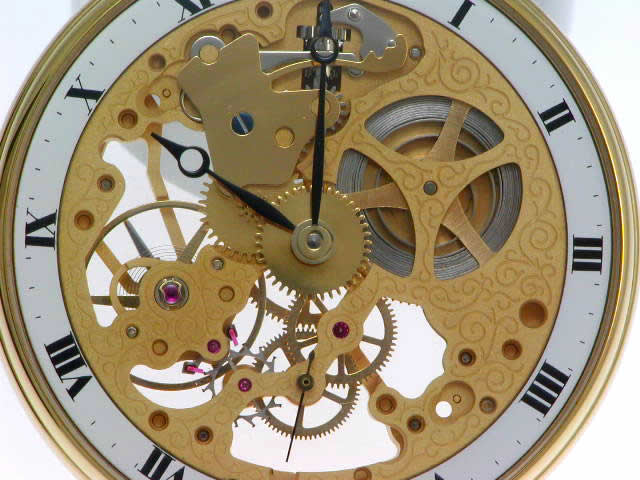 エアロ  スケルトン GP 手巻 懐中時計 USED