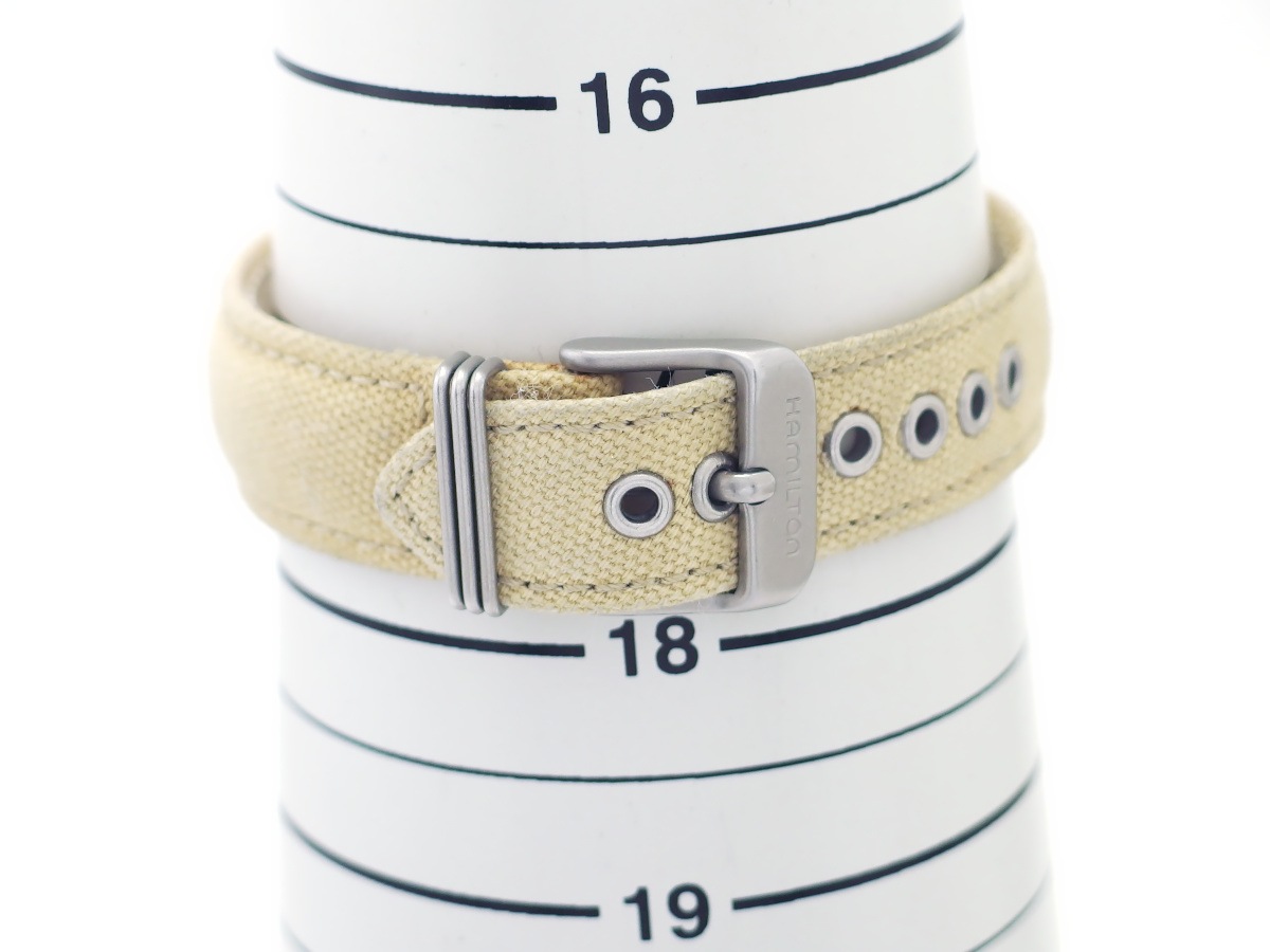 ハミルトン カーキ 9797 ブラック文字盤 クオーツ USED