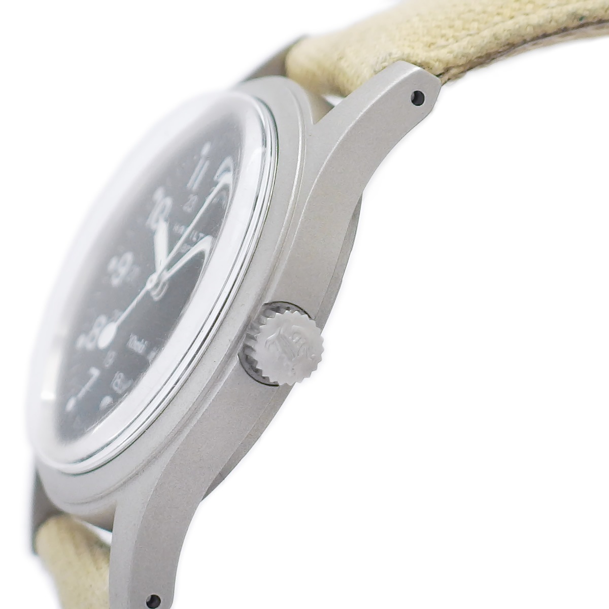 ハミルトン カーキ 9797 ブラック文字盤 クオーツ USED