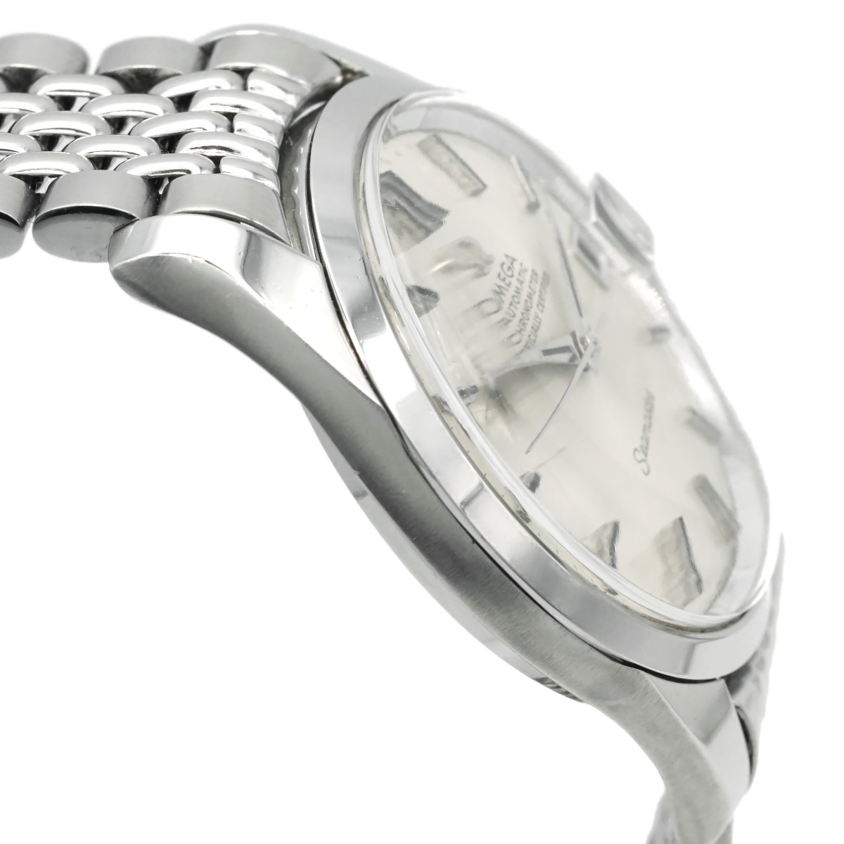 オメガ シーマスター クロノメーター 168.024 純正ブレス Cal.564 自動巻 OH済 1970年製