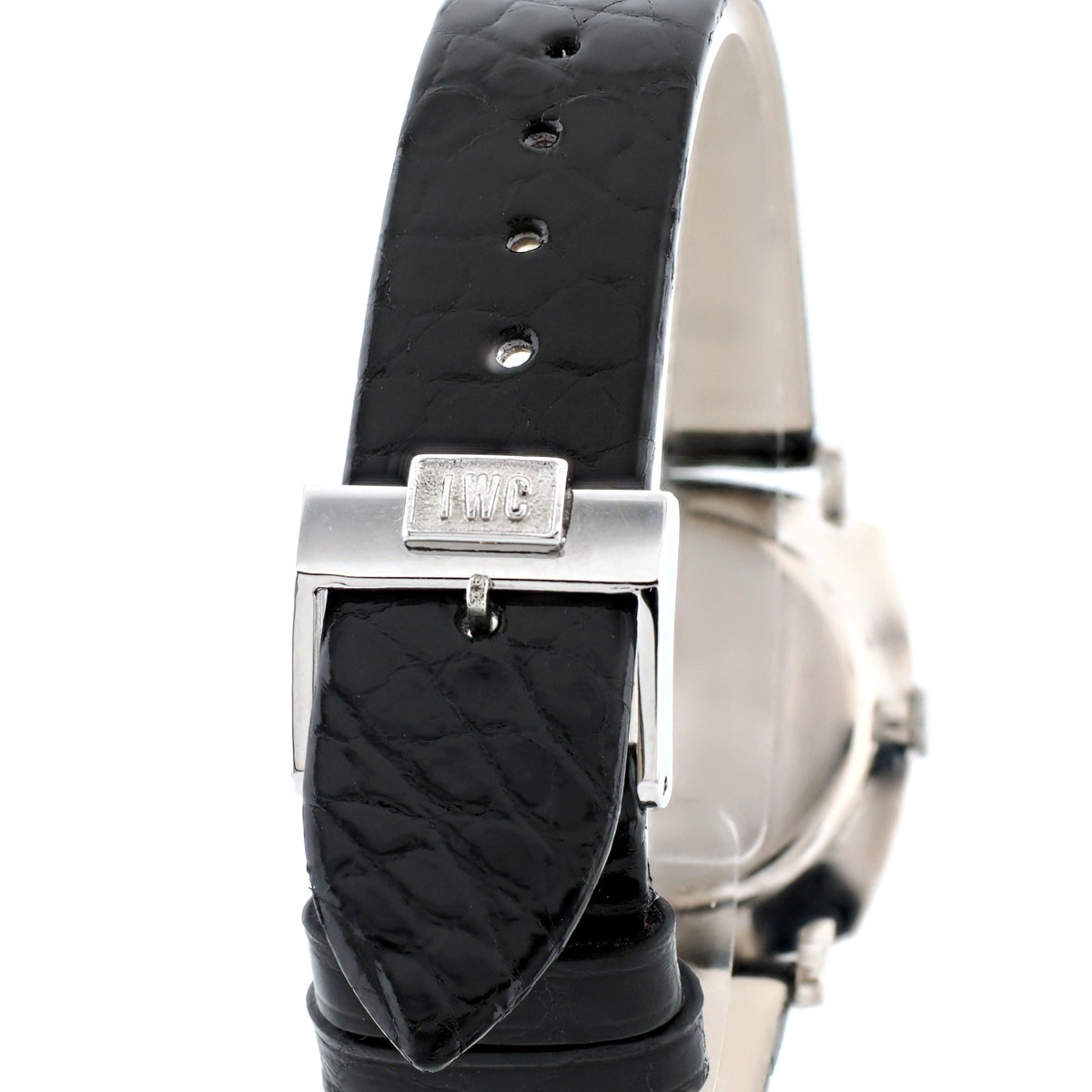 IWC 18金無垢ホワイトゴールド Ref.2501 直径31mm ローマインデックス Cal.423 手巻き OH済 1974年製