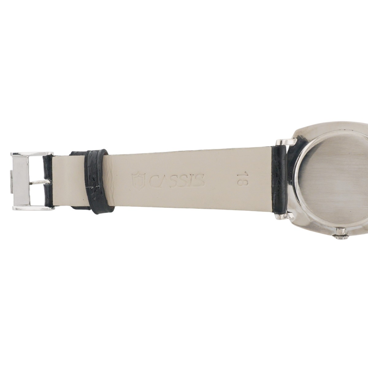 IWC 18金無垢ホワイトゴールド Ref.2501 直径31mm ローマインデックス Cal.423 手巻き OH済 1974年製