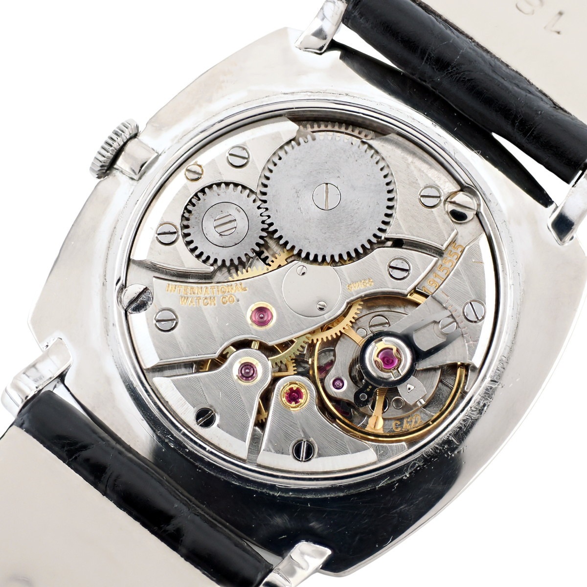 IWC 18金無垢ホワイトゴールド Ref.2501 直径31mm ローマインデックス Cal.423 手巻き OH済 1974年製