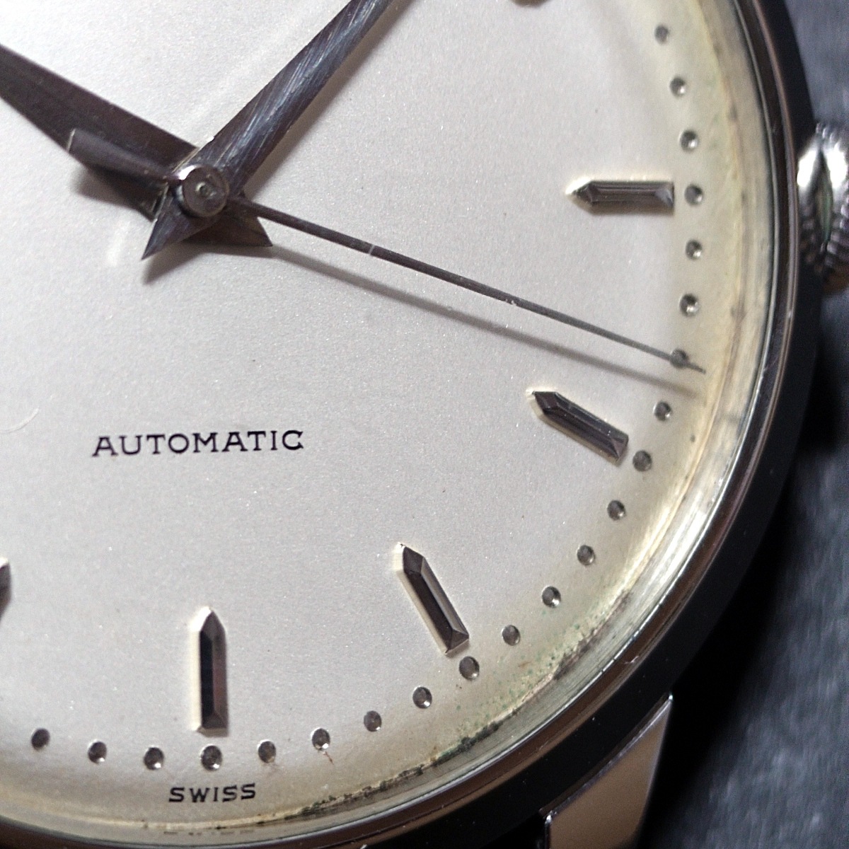IWC ヴィンテージ ビッグケース Cal.853 ペラトン式 自動巻 筆記体ロゴ OH済 1959年製