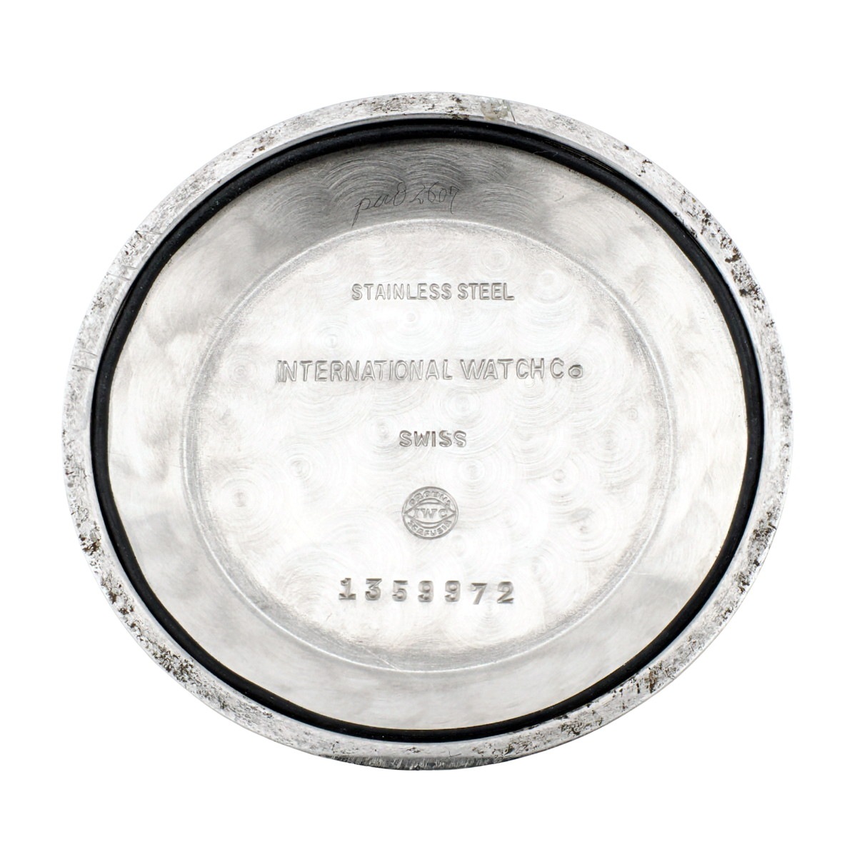 IWC ヴィンテージ ビッグケース Cal.853 ペラトン式 自動巻 筆記体ロゴ OH済 1959年製