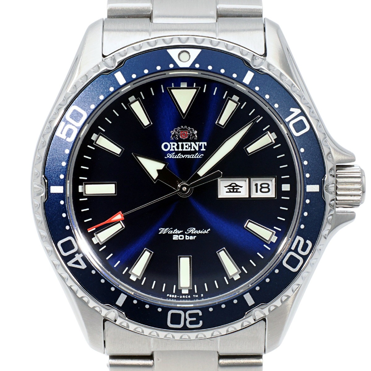 オリエント 200mダイバー RN-AA0002L F692-UAA0 Cal.F6922 22石 自動巻 2024年購入品 USED ORIENT