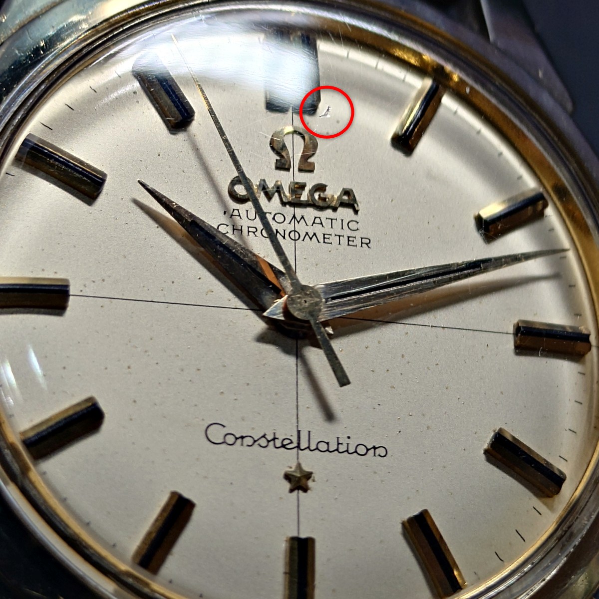 オメガ コンステレーション 14381-8-SC キャップゴールド Cal.551 自動巻 OH済 1960年製 Omega